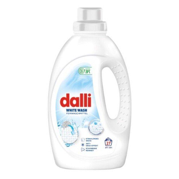 Skystas skalbiklis DALLI, baltiems audiniams, 1,1 l (27 skalbimai)