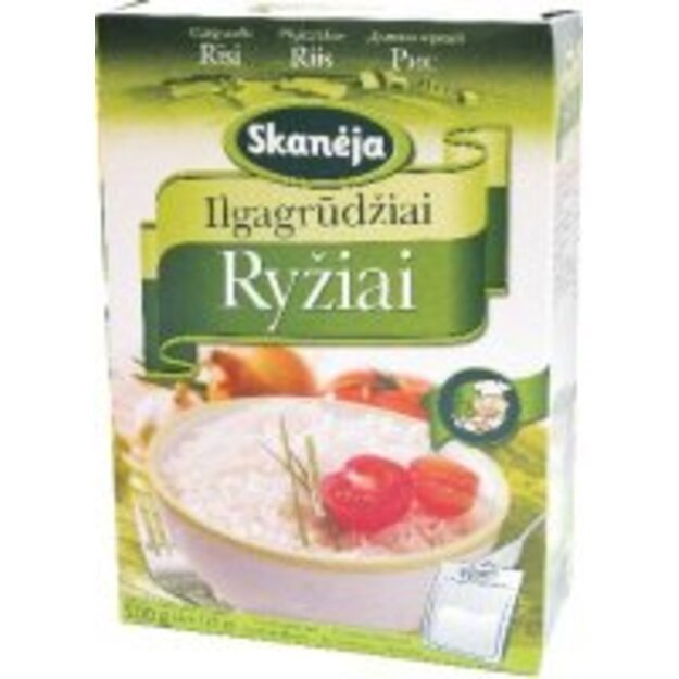 Ryžiai SKANĖJA, ilgagrūdžiai, 4 x 125 g
