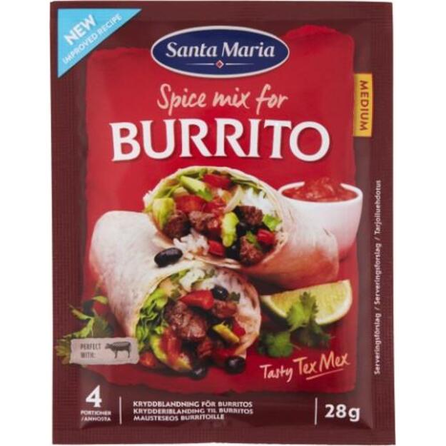 Prieskonių mišinys SANTA MARIA Burrito, 28 g 1
