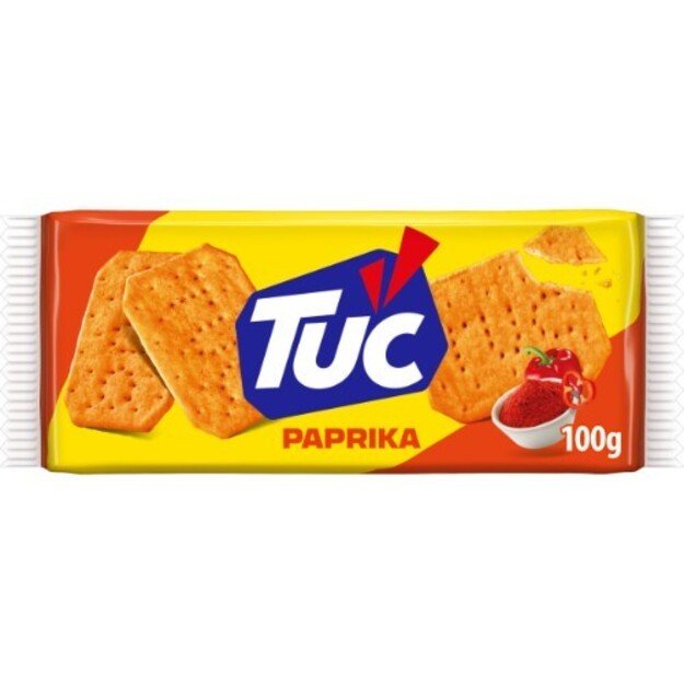 Krekeriai LU TUC, paprikų skonio, 100 g 1