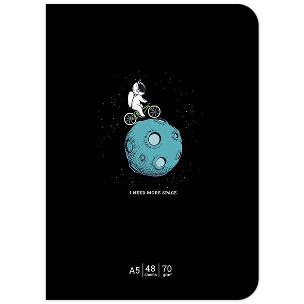 Sąsiuvinis Schoolboy, 48 lapų, linijomis, A5, 70 gsm 1