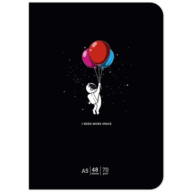 Sąsiuvinis Schoolboy, 48 lapų, linijomis, A5, 70 gsm 3