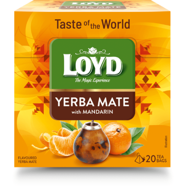 Arbata LOYD Yerba Mate&Mandarine 20x1,7g 1
