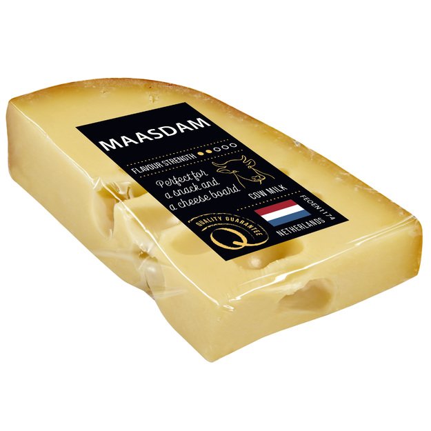 Fermentinis sūris  FRESH PACK Maasdam, ~200g