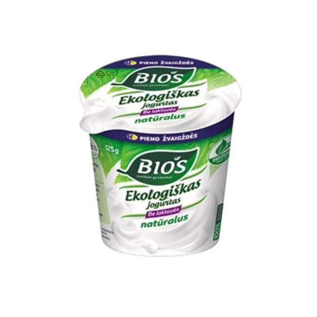 EKO Jogurtas BIOS, 3,8%, be laktozės, 200 g LT-EKO-001