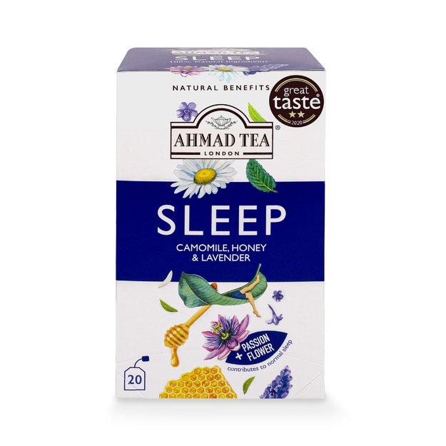 Ahmad Tea Natūrali arbata   Sleep  , vokeliuose su siūlu, 20 vnt. 2
