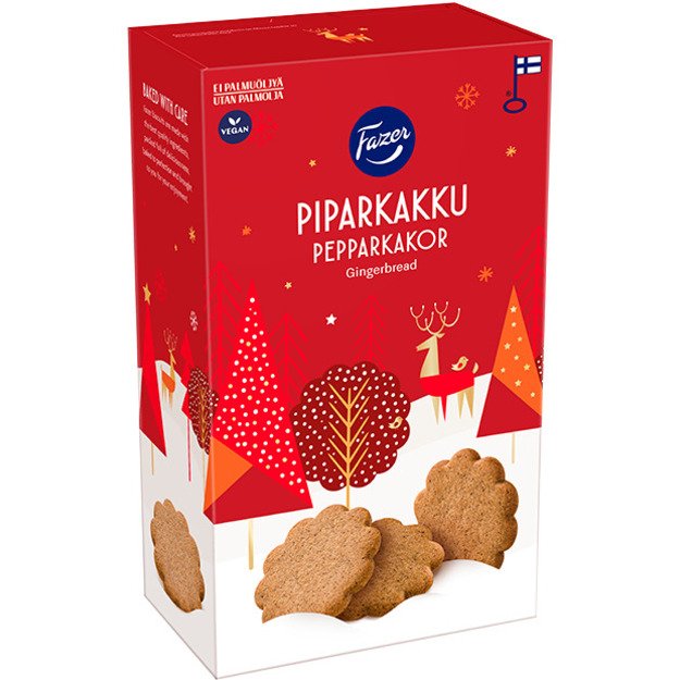 Imbieriniai sausainiai FAZER, 175g
