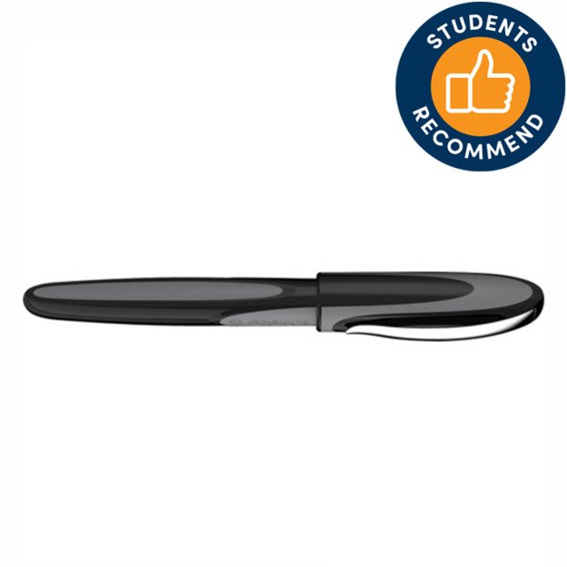 Rašiklis SCHNEIDER RAY, 0,7mm, tamsiai pilkos sp. korpusas, mėlynas rašalas (tinka ir kairiarankiams) 1