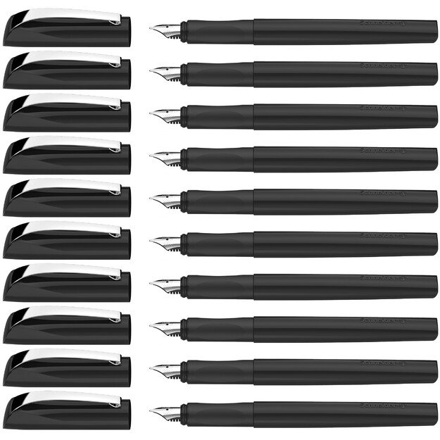 Plunksnakotis SCHNEIDER Ceod Classic M, dešiniarankiams ir kairiarankiams, juodos sp. korpusas 3