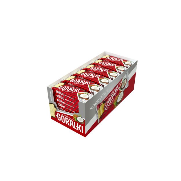 Vafliai G&Oacute;RALKI kokoso skonio, 45g 1