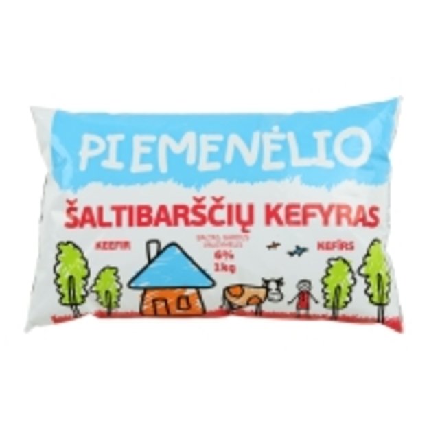 PIEMENĖLIO šaltibarščių kefyras, 6%, 1 kg (M)