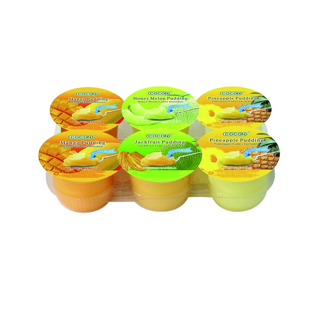 Pudingai COCON, įvairių skonių, 6 vnt, 708 g