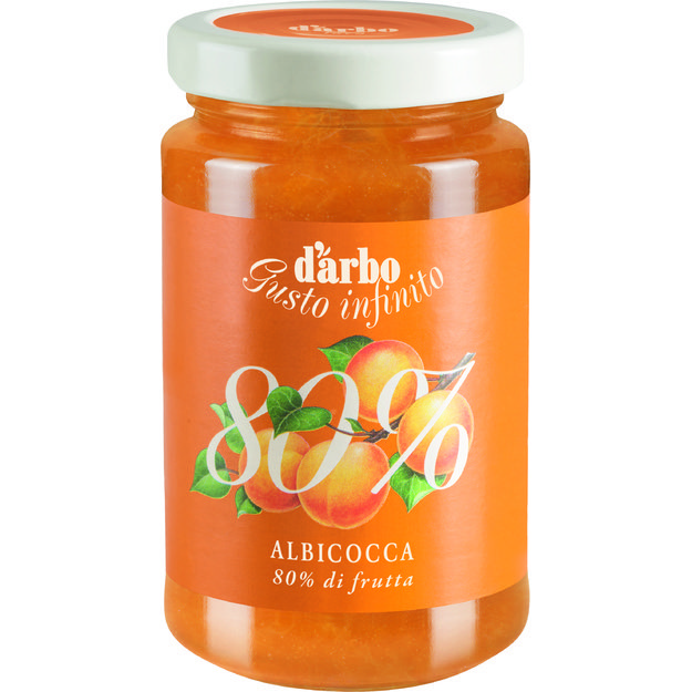 Abrikosų džemas D ARBO, 80%, 250 g