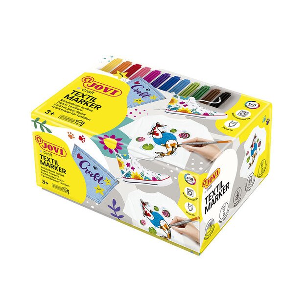 Flomasteriai JOVI Textil, 48 vnt. 4