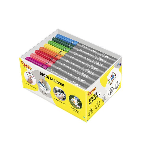 Flomasteriai JOVI Textil, 48 vnt. 5