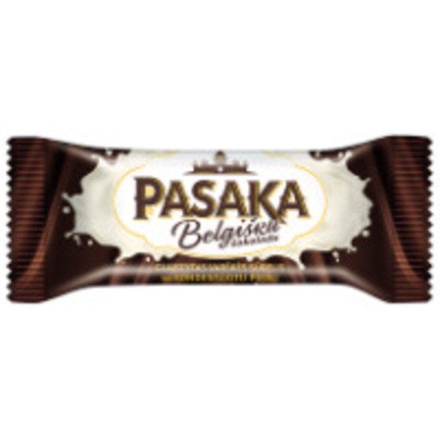 Glaistytas varškės sūrelis PASAKA, su belgišku šokoladu ir kondensuotu pienu, 23%, 40g