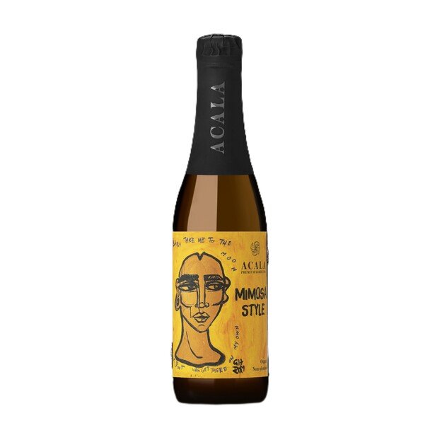 Ekologiškas gaivusis arbatos gėrimas ACALA Mimosa Style, 330 ml, LT-EKO-001