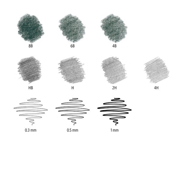 Piešimo rinkinys STAEDTLER Mars 100 5