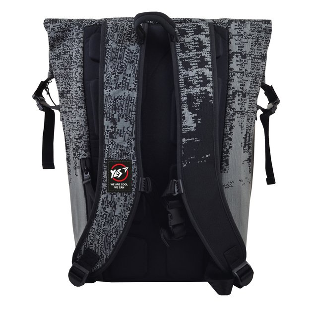 Kuprinė YES T-93 Roll grey/black 1