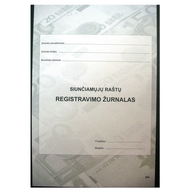 Siunčiamų raštų žurnalas