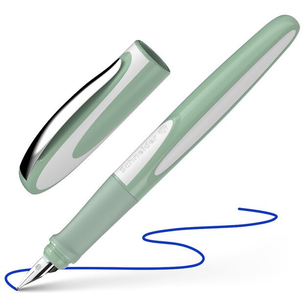 Plunksnakotis SCHNEIDER RAY M, žalios spal. Korpusas (pistacchio), dešiniarankiams