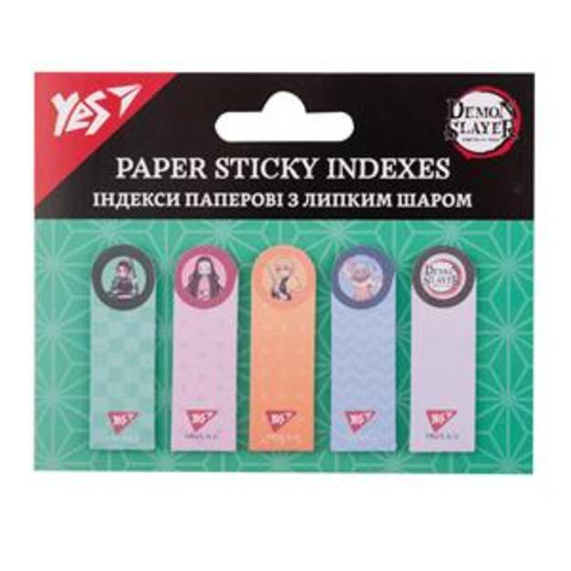 Lipnūs žymekliai  YES   Demon Slayer , 55*15mm, 100 pcs (5x20)