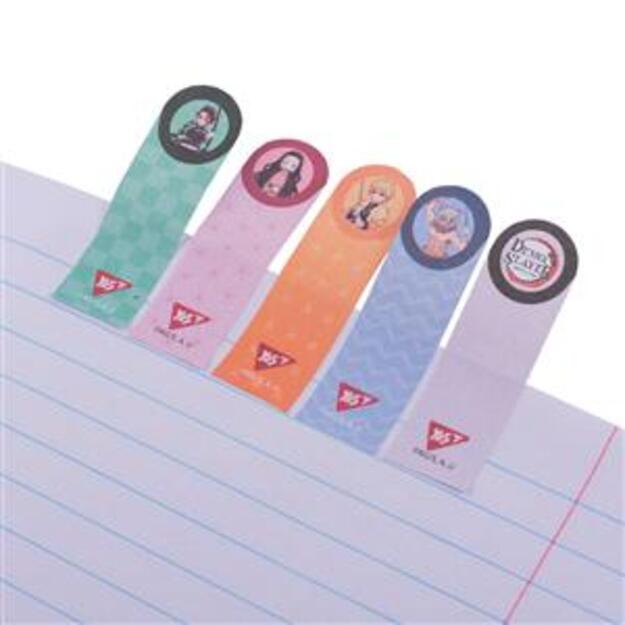 Lipnūs žymekliai  YES   Demon Slayer , 55*15mm, 100 pcs (5x20) 2