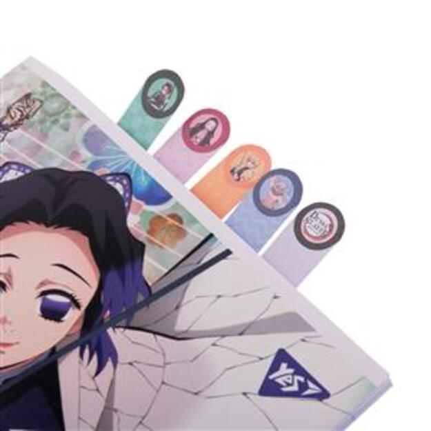 Lipnūs žymekliai  YES   Demon Slayer , 55*15mm, 100 pcs (5x20) 1