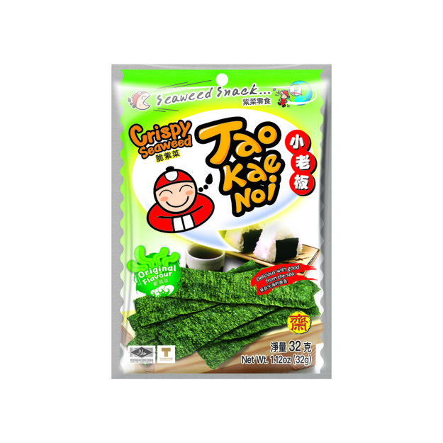 Jūros dumblių užkandis TAOKAENOI, originalus, 32 g