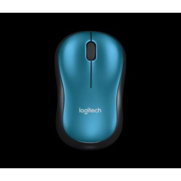 Belaidė optinė pėlė LOGITECH M185, mėlyna sp.