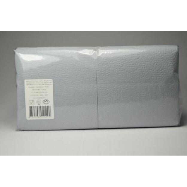 Popierinės servetėlės, pilkos, 24x24 cm, 1 sluoksnio, 400 vnt.