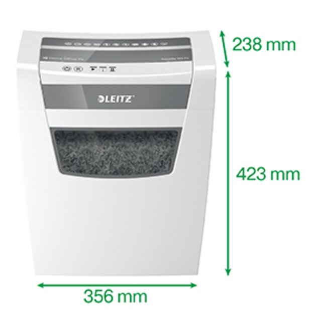 Dokumentų naikiklis LEITZ IQ Home Office, P4, 23L, 4x28mm, 10 lapų 2