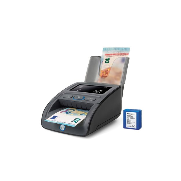 Pinigų tikrinimo aparatas Safescan 155-S G2 complete 3