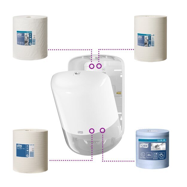 Laikiklis popieriniams rankšluosčiams TORK M2 NEW 2