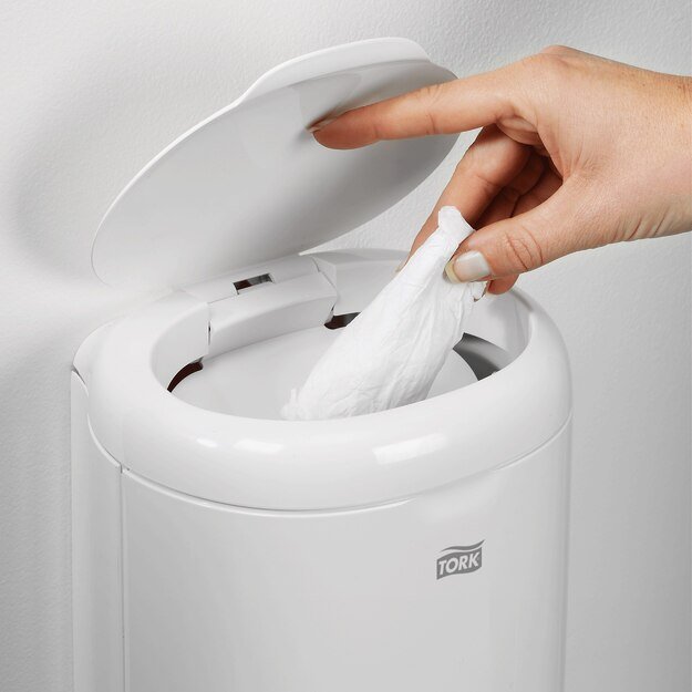 Higieniniai maišeliai TORK B3 204041, baltos spalvos 4