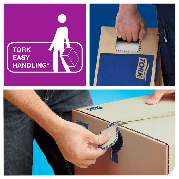 Popieriniai rankšluosčiai TORK ADVANCED H1, 290067,  2 sl., 21 cm x 150 m, balta sp. 4