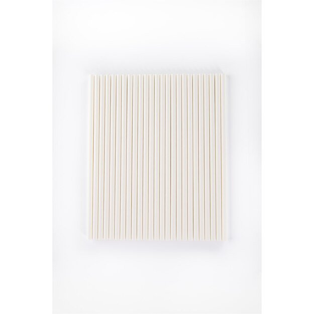 Popieriniai &scaron;iaudeliai, balti, D 6 mm, L 20 cm, 250 vnt