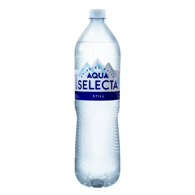 Geriamasis vanduo AQUA Selecta, negazuotas, 1,5 l