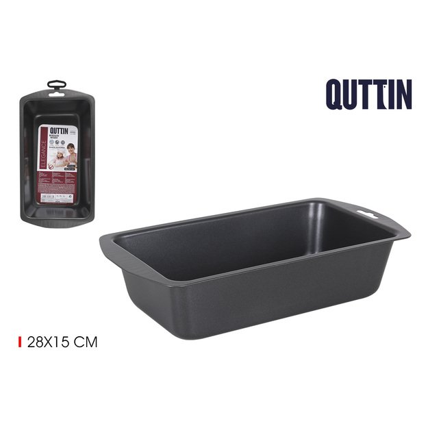 Kepimo forma Quttin, plienas/su danga,  28 x 15 cm, H 6,5 cm, vnt