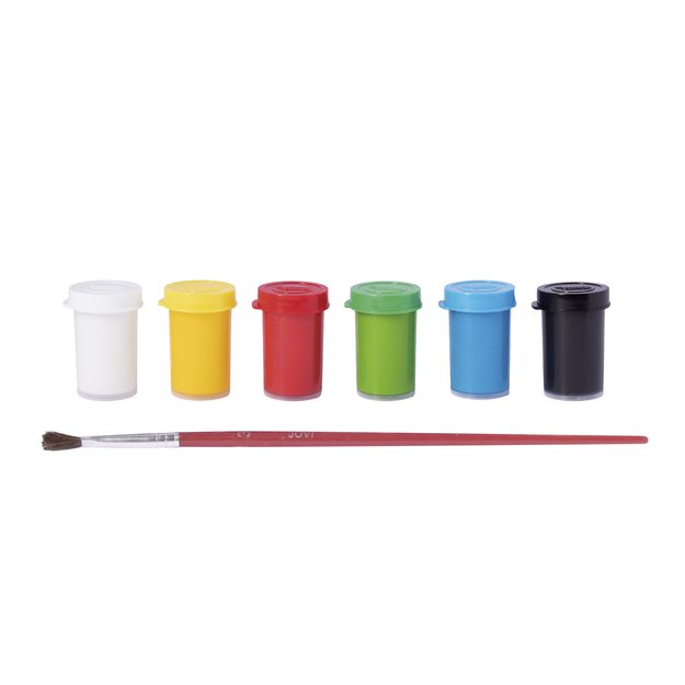 Gua&scaron;as JOVI TEMPERA, 15ml, 6 spalvų rinkinys 6