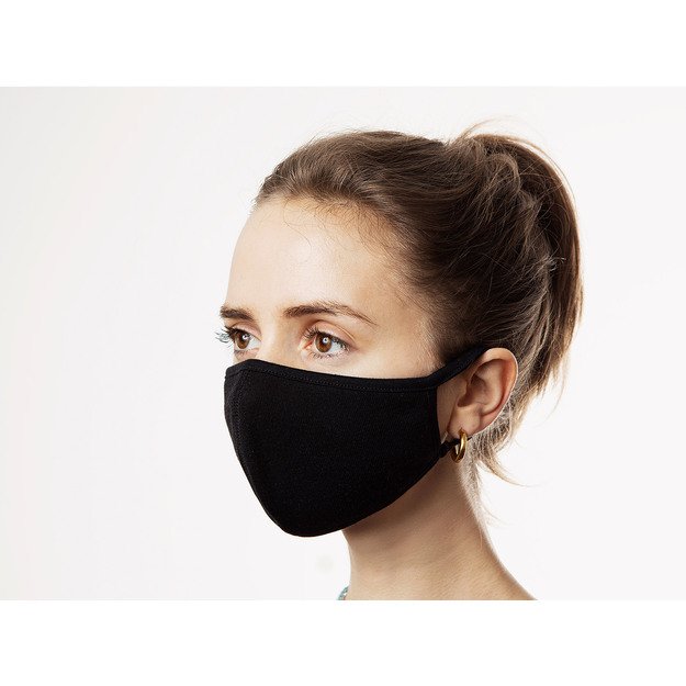 Veido apsaugos kaukė, tekstilinė, S / M dydis 1 vnt 1