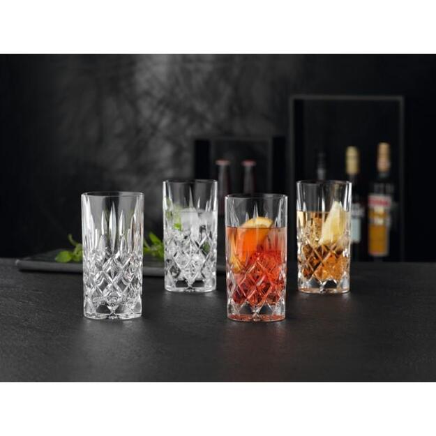 Taurės Nachtmann NOBLESSE Longdrink, kri&scaron;tolas, 375 ml, D 7,7 cm, H 14,8 cm, 12 vnt, 91703 2