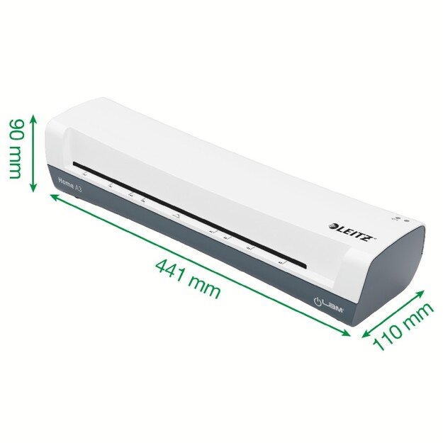 Laminavimo aparatas Leitz iLAM Home A3, 125mic, baltos/pilkos spalvos 9