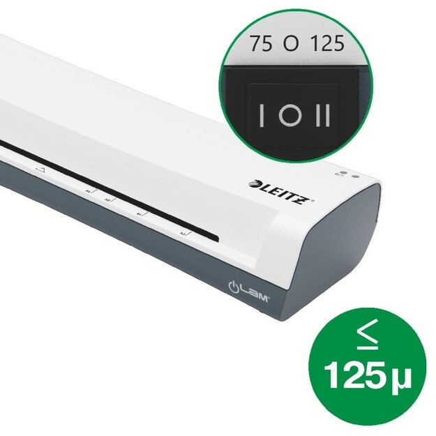 Laminavimo aparatas Leitz iLAM Home A3, 125mic, baltos/pilkos spalvos 8