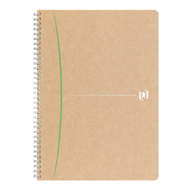 Sąsiuvinis su spirale OXFORD Touareg, A4, perdibto popier., 180 lapų, linijomis 3