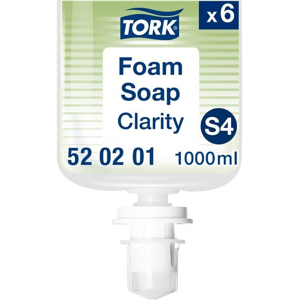 Muilo putos TORK, S4 skaidrios, 1l, 520201 1