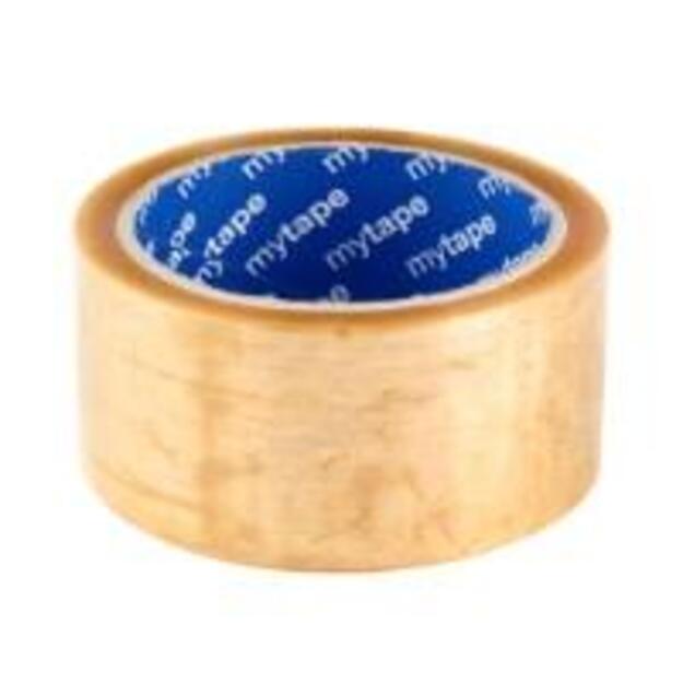 Pakavimo juosta, lipni, atspari šalčiui, permatoma, 48 mm x 60 m, 6 vnt