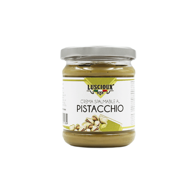 Pistacijų rie&scaron;utų kremas LUSCIOUX, 45%, 200 g