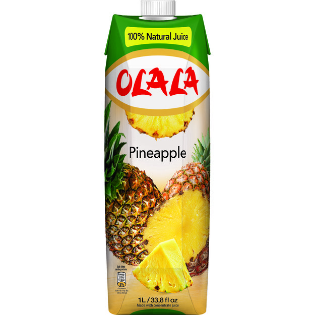Ananasų sultys OLALA,100%, 1 l