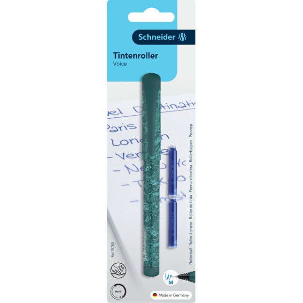 Kapsulinis ra&scaron;iklis SCHNEIDER Voice assorted Blister, M, mėlynas ra&scaron;. 2